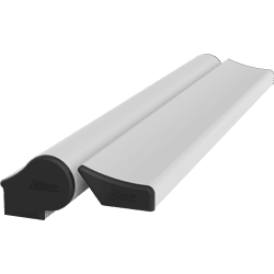 athmer Bandseitiges Schutzprofil BS-BA-28+,  RAL 9016,  1900 mm