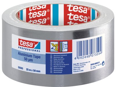 tesa Aluminium-Band - PROFI - 50 um 25m:50mm 63652