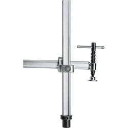 Spannelement für Schweißtische mit variabler Ausladun