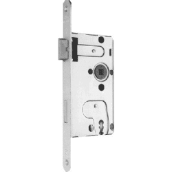 BKS Einsteckschloss 0215, BB72/8, D55, F20x235rd, NiSi, DR, FRZD