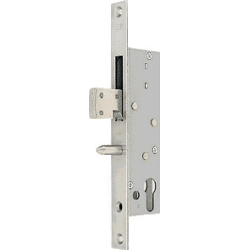 BKS Schiebetürschloss mit Hakenfalle 1205SRH Edelstahl