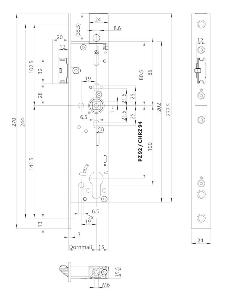 BKS D35-B-F24-EKG-PZ | B-19000-00-U-8