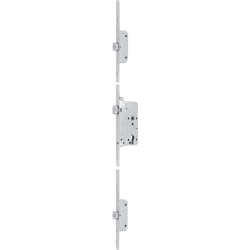 Mehrfachverriegelung (mechaisch) SECURY 2110, F-Stulp, Edelstahl, Umschaltf. B