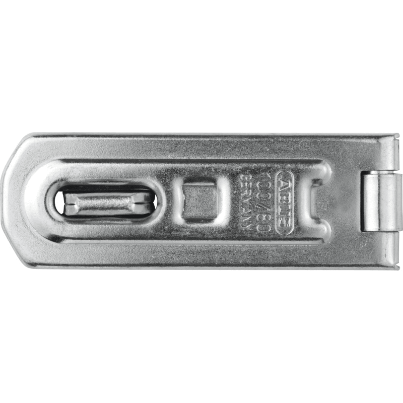 ABUS Tür-Überfalle, mit Ösenplatte, 100/80 B/SB, Stahl korro