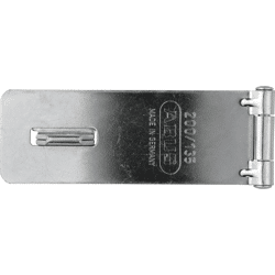 ABUS Tür-Überfalle, mit Ösenplatte, 200/135, Stahl korrosion