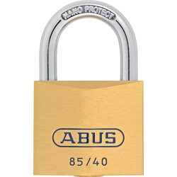 ABUS AV-Vorhangschloss 85/40 Lock-Tag, Messing massiv