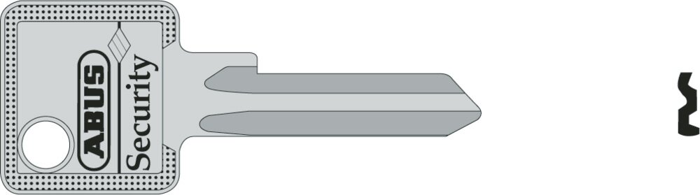 10 x Schlüsselrohling Neusilber Schlüsselrohlexe für Easy Entry in Messing 