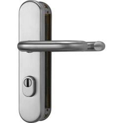 ABUS WET-Schutz-DrückergarniturLangsch. KLZS714PZ gelochtE72