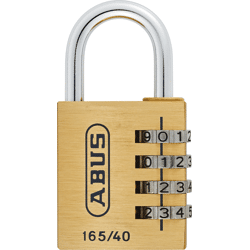 ABUS AV-Zahlen-Vorhangschloss 165/40,  Messing