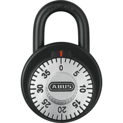 ABUS AV-Zahlen-Vorhangschloss 78/50 B/DFNLI,  Stahl,  schwarz