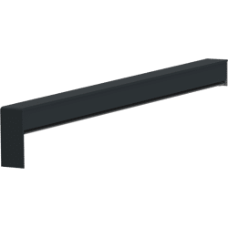 BUG Gleitabschluss A 500 V / 24 Ausladung 270 mm links RAL 7016