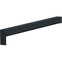 BUG Gleitabschluss A 500 V / 24 Ausladung 290 mm links RAL 7016
