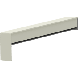 BUG Fensterbank-Abschluss 500 24MM RAL 9016
