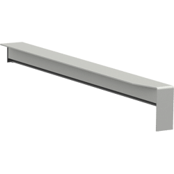 BUG Fensterbank-Abschluss A500 V BC0 eloxiert