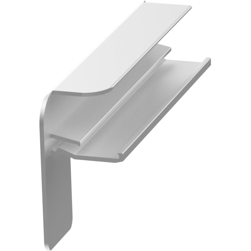 Fensterbank-Abschluss A700 BC0 eloxiert 110mm links