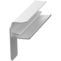 Fensterbank-Abschluss A700 BC0 eloxiert 110mm links