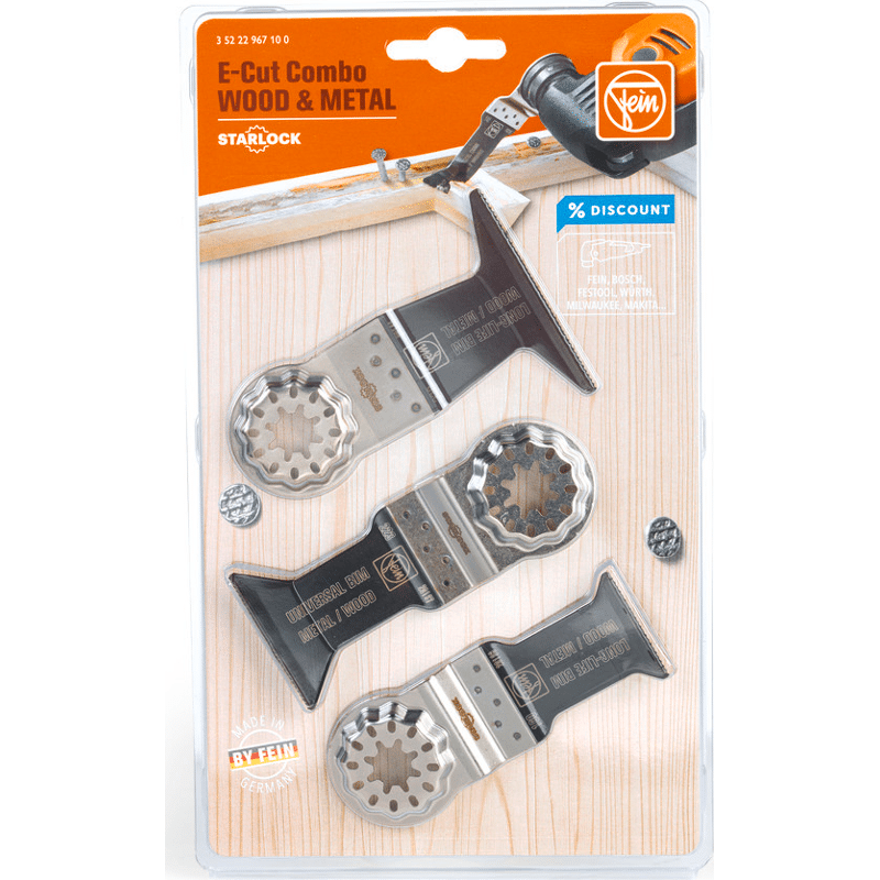 E-Cut Combo Starlock WOOD & METAL