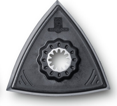 Schleifplatte Dreiecksform ungelocht Standard SL