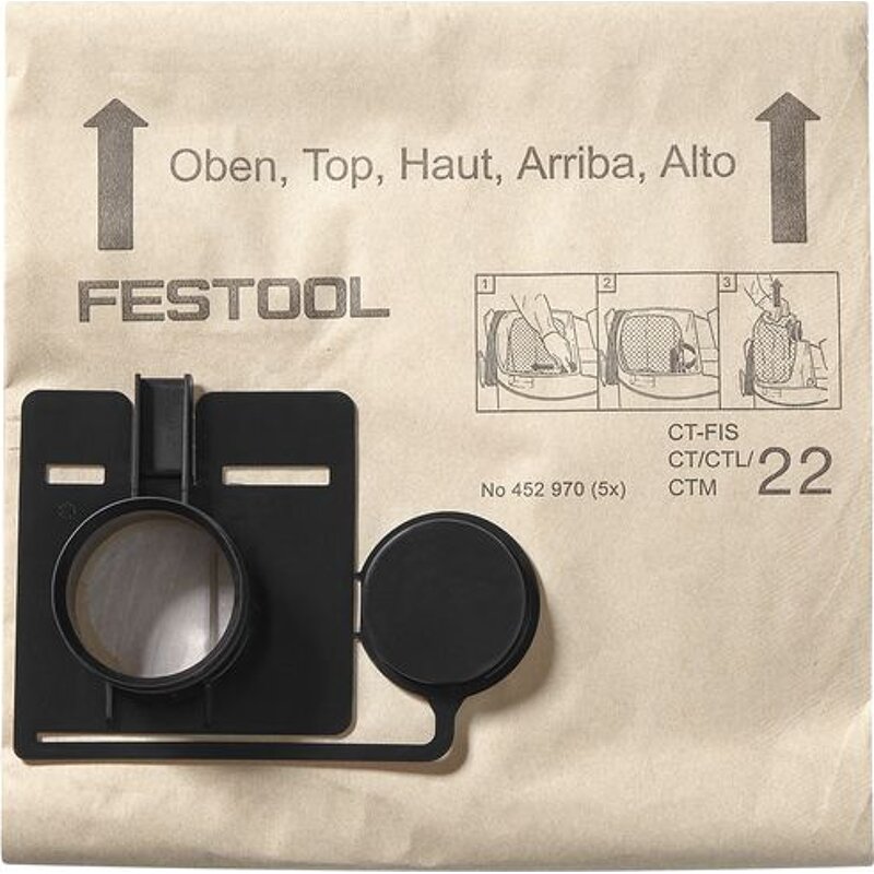 Festool Filtersack FIS-CT 22/5