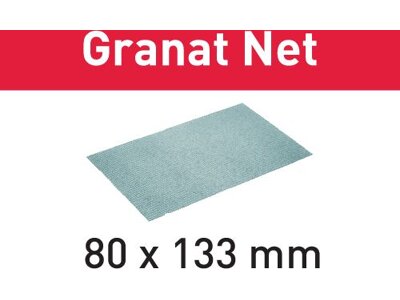 Netzschleifmittel STF 80x133 P80 Granat Net