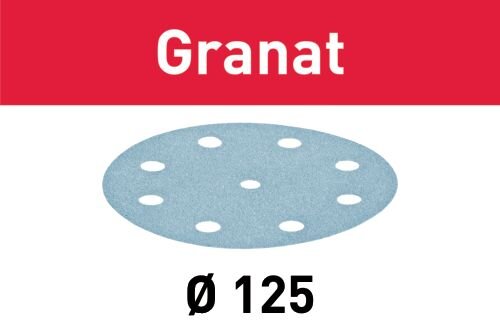 Schleifscheibe STF D125/8 P220 GR/10 Granat