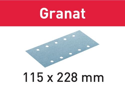 Schleifstreifen STF 115X228 Granat