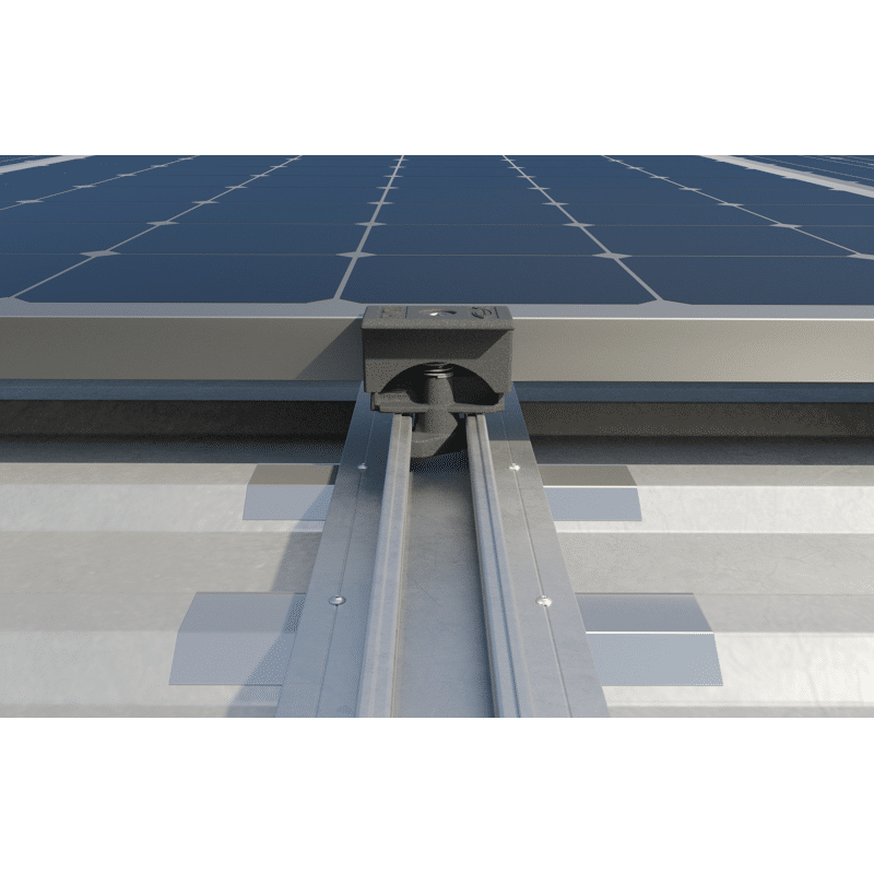 Profil SolarFlat Blechdach 400 AL