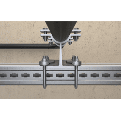FMFS DP4 Rohrschuh Distanzplatte