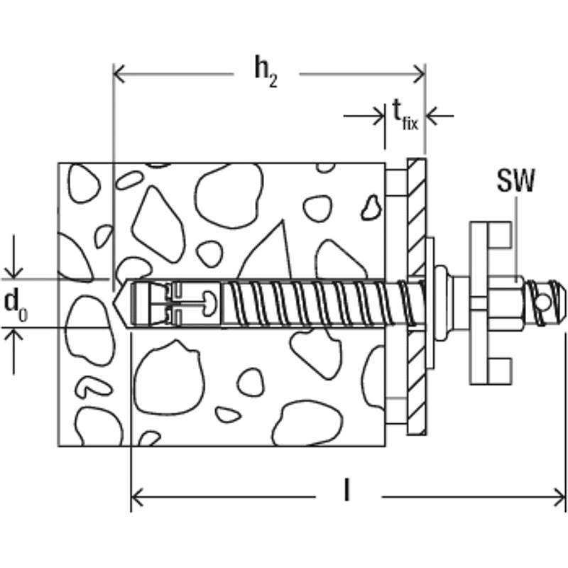 Spreizelement FDBB 16 SE