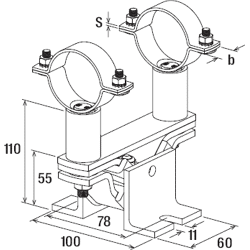 Schallgedämmter Festpunkt FSFP