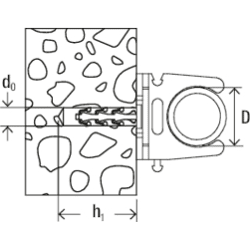 Rohrclip RC IEC