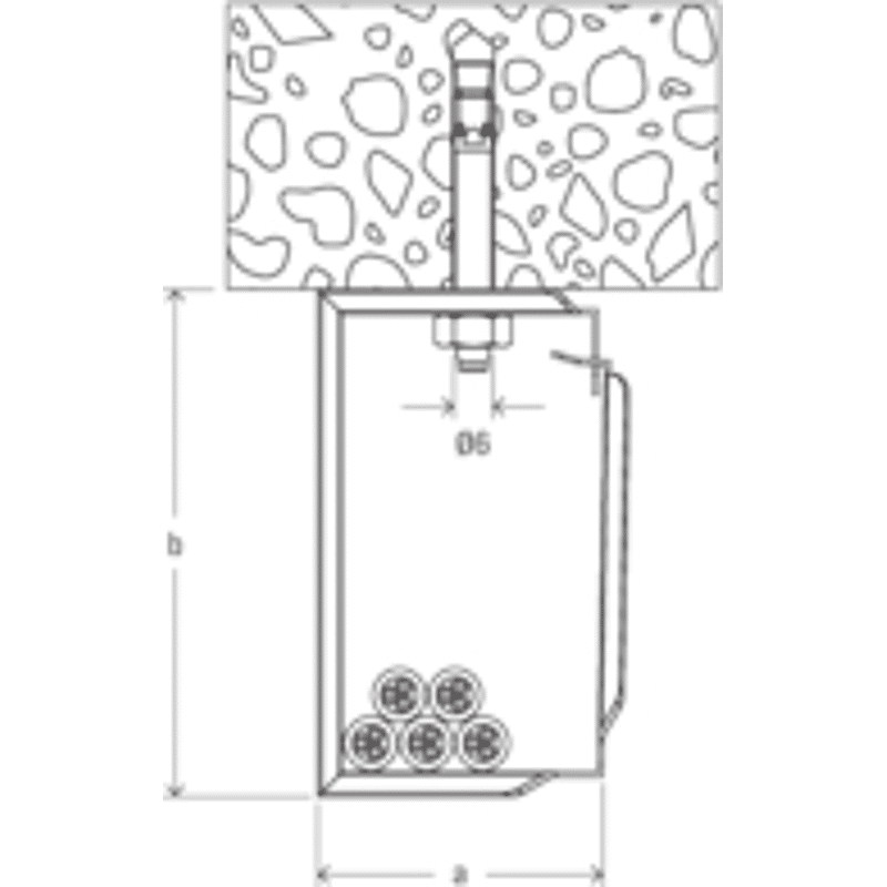 Sammelhalter Metall SHA M