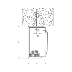 Sammelhalter Metall SHA M