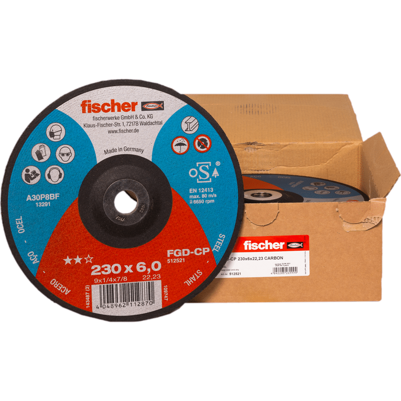 Schruppscheibe FGD-CP 230 x 6,0 x 22,23 CARBON