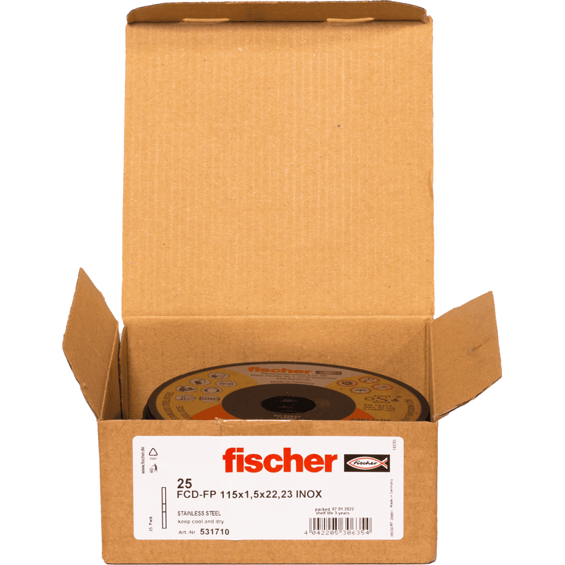 Trennscheibe FCD-FP 115 x 1,5 x 22,23 plus