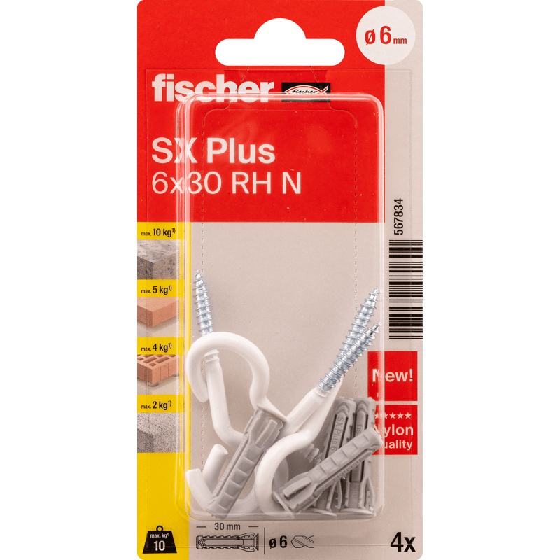 Dübel SX Plus 6x30 RH N K (4)
