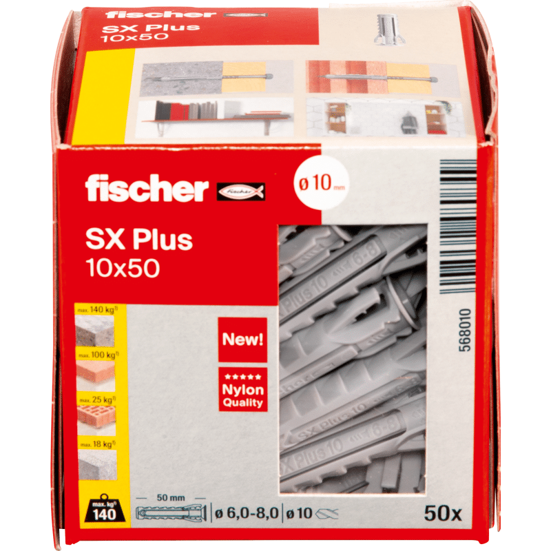 Dübel SX Plus 10x50