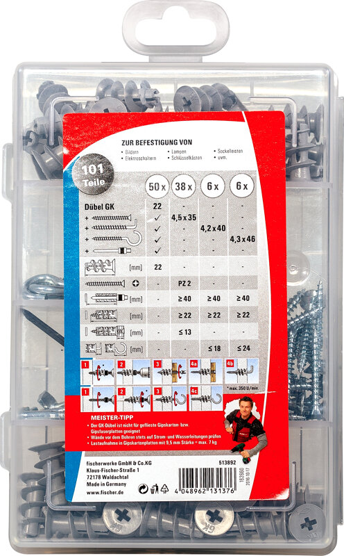 Fischer Meister Box Mit Gk Schrauben Haken 100 Bei Seefelder Kaufen Fischer Meister Box Mit Gk Schrauben Haken 100 Bei Seefelder Kaufen