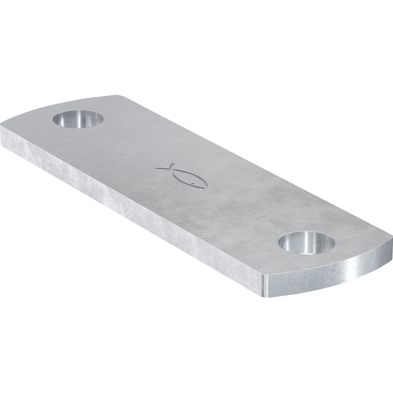 FMFS DP4 Rohrschuh Distanzplatte