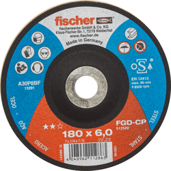 fischer Schruppscheibe FGD-CP 180 x 6, 0 x 22, 23 CARBON