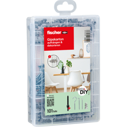 fischer Meister-Box mit GK+Schrauben+Haken (100)