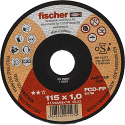 fischer Trennscheibe FCD-FP 115 x 1, 0 x 22, 23 plus
