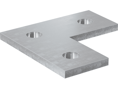Verbindungsplatte FFF verzinkt