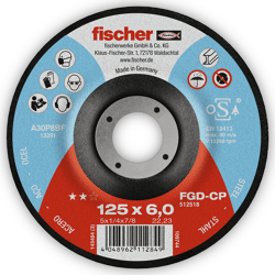 fischer Schruppscheibe FGD-CP 125 x 6, 0 x 22, 23 CARBON