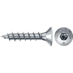 fischer Spanplattenschraube Power-Fast II Senkkopf blau-vz VG TX