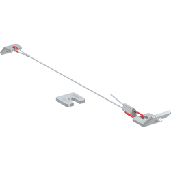 fischer Drahtseilsystem FWI-SR-Set Ø 2 mm / 2 m