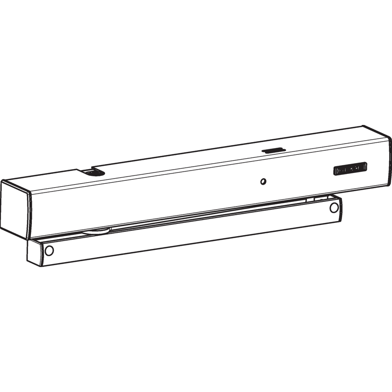 Oben-Türschließer TS 5000 RFS Komplettpaket Kopfmontage