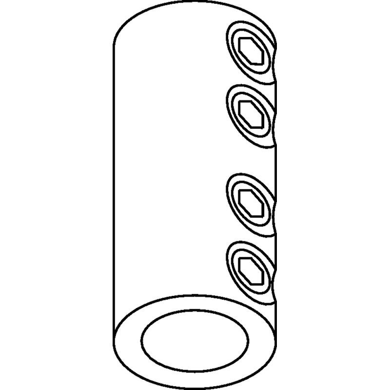 STANGENKUPPLUNG FÜR 12 MM DURCHMESSER