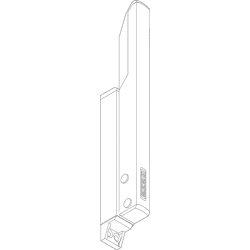 GEZE Handhebel für OL 320 STROKE 54