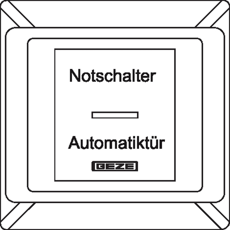 AS500 NOT-AUS-SCHALTER, UP